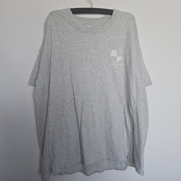 aerie Tops - American Eagle Gray T-Shirt with Logo